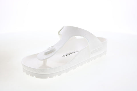 Birkenstock Gizeh EVA 128221 Mens White Synthetic Flip-Flops Sandals Shoes