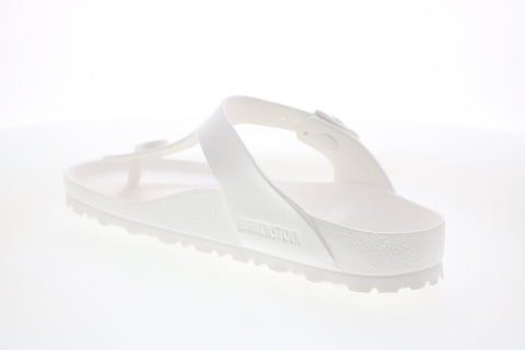 Birkenstock Gizeh EVA 128221 Mens White Synthetic Flip-Flops Sandals Shoes