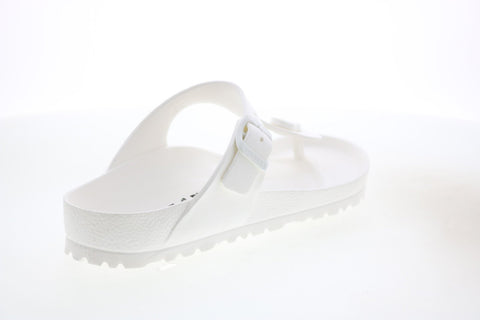 Birkenstock Gizeh EVA 128221 Mens White Synthetic Flip-Flops Sandals Shoes