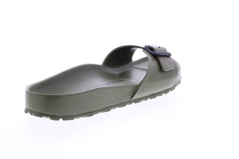 Birkenstock Madrid EVA 128253 Mens Green Narrow Slides Sandals Shoes