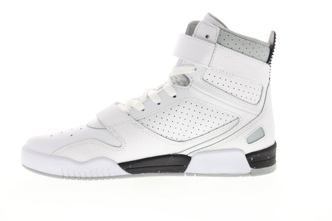 Supra Breaker 05893-126-M Mens White Leather Lace Up High Top Sneakers Shoes