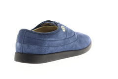 Supra Greco 05897-462-M Mens Blue Suede Low Top Lace Up Skate