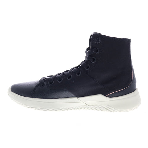 Supra Statik 06131-079-M Mens Black Canvas Skate Inspired Sneakers Shoes