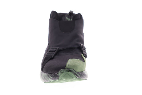 Supra Factor Endure 06374-022-M Mens Black Canvas Strap Athletic Skate Shoes