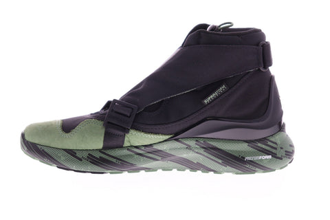 Supra Factor Endure 06374-022-M Mens Black Canvas Strap Athletic Skate Shoes