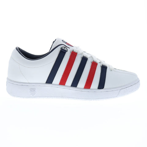 K-Swiss Classic 2000 06506-113-M Mens White Leather Lifestyle Sneakers Shoes