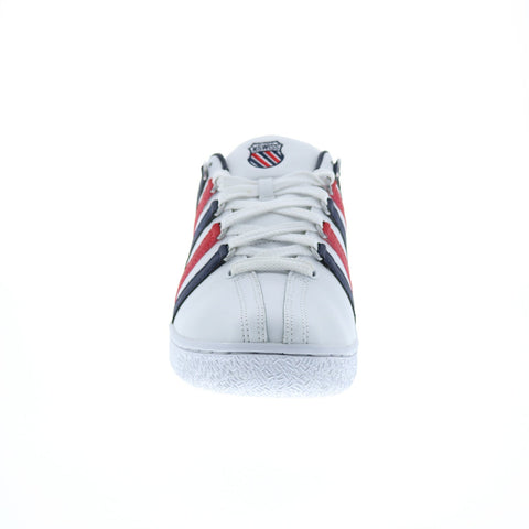 K-Swiss Classic 2000 06506-113-M Mens White Leather Lifestyle Sneakers Shoes