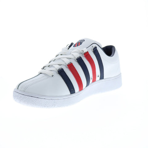 K-Swiss Classic 2000 06506-113-M Mens White Leather Lifestyle Sneakers Shoes