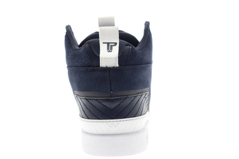 Supra Penny Pro 06567-401-M Mens Blue Suede Lace Up Low Top Sneakers Shoes