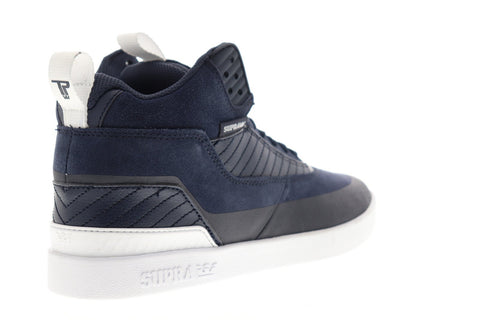 Supra Penny Pro 06567-401-M Mens Blue Suede Lace Up Low Top Sneakers Shoes