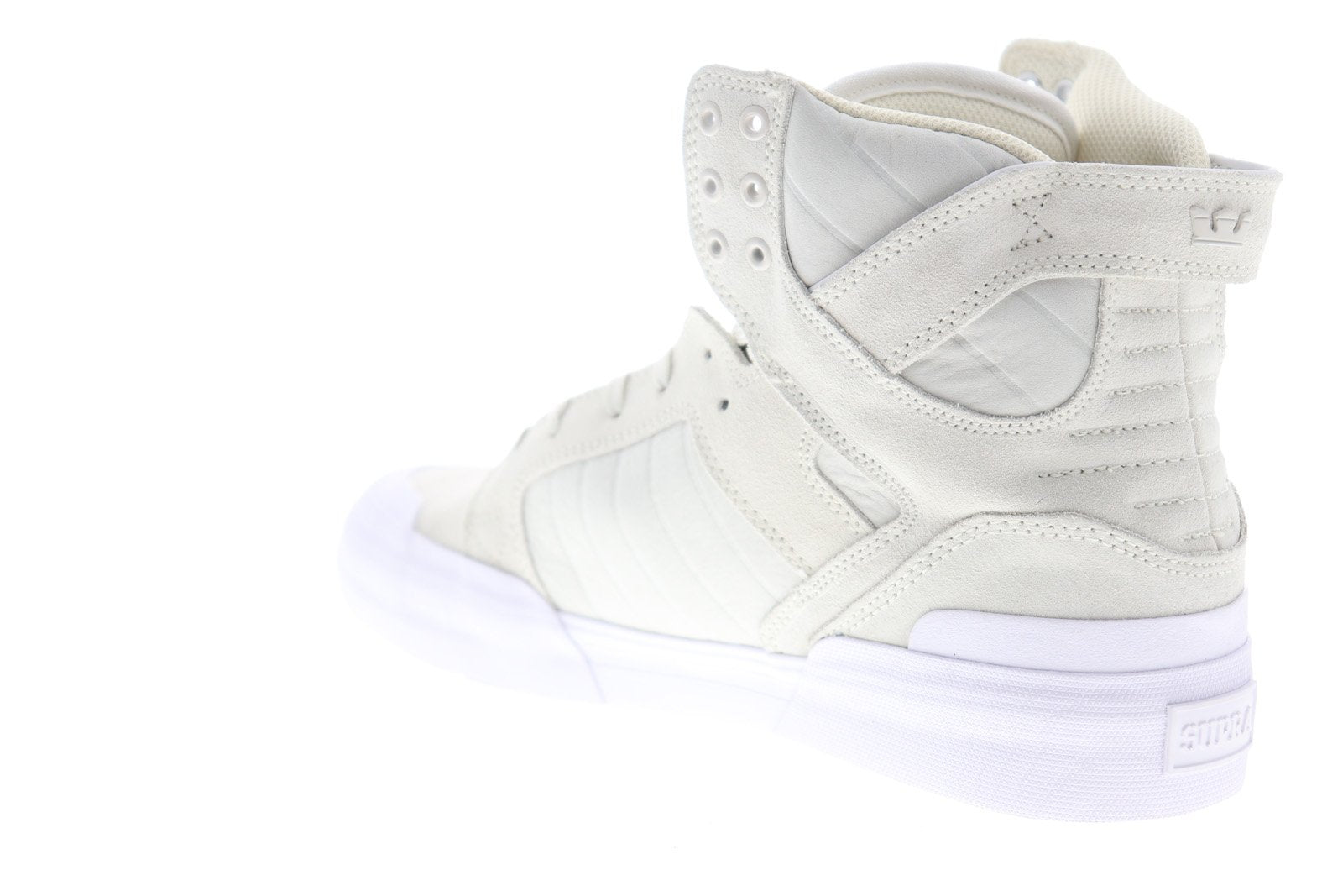 Supra Skytop 77 06578-149-M Mens White Suede High Top Skate