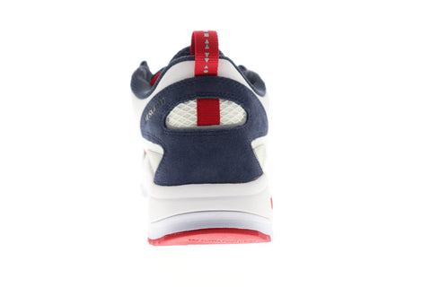 Supra Muska 2000 06582-180-M Mens White Mesh Lace Up Athletic Skate Shoes