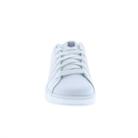 K-Swiss Ramli Court 06999-916-M Mens White Leather Lifestyle Sneakers Shoes