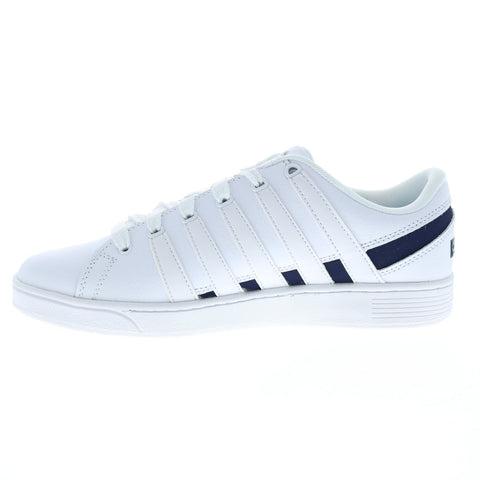 K-Swiss Ramli Court 06999-916-M Mens White Leather Lifestyle Sneakers Shoes