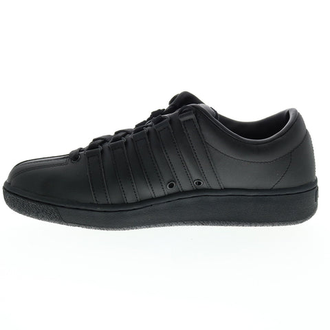 K-Swiss Classic Lx 07161-001-M Mens Black Leather Lifestyle Sneakers Shoes