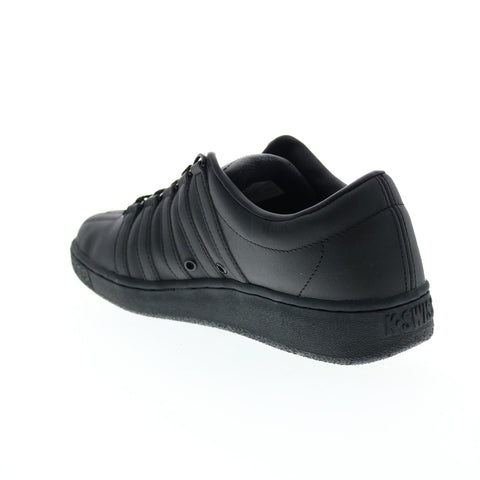 K-Swiss Classic Lx 07161-001-M Mens Black Leather Lifestyle Sneakers Shoes