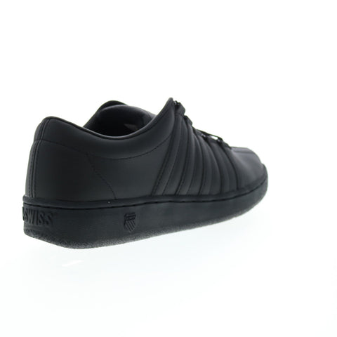 K-Swiss Classic Lx 07161-001-M Mens Black Leather Lifestyle Sneakers Shoes