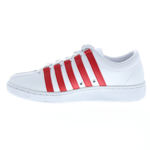 K-Swiss Classic Lx 07161-119-M Mens White Leather Lifestyle Sneakers Shoes