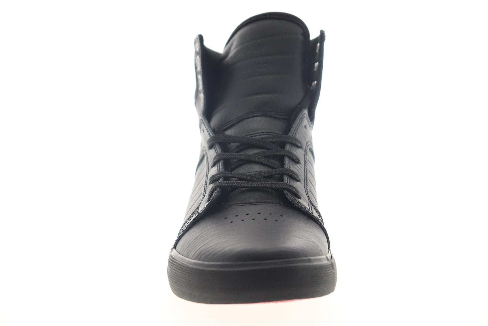 Supra Skytop 08003-081-M Mens Black Lace Up Skate Sneakers Shoes 