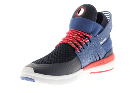 Supra Skytop V 08032-497-M Mens Black Mesh Athletic Lace Up Skate Shoes