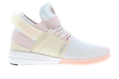  Supra Skytop V 08032-618-M Mens Pink Athletic Lace Up Skate Shoes