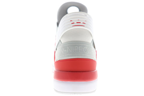 Supra Skytop V 08032-664-M Mens White Mesh Athletic Lace Up Skate Shoes