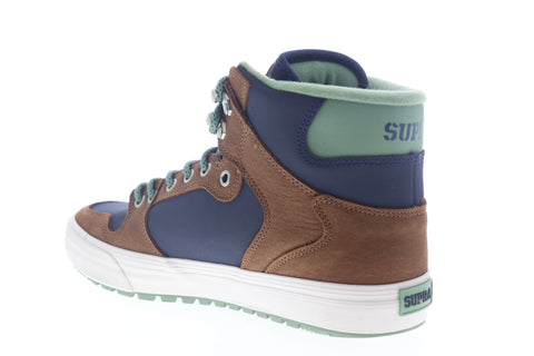 Supra Vaider Cold Weather 08043-436-M Mens Blue High Top Sneakers Shoes