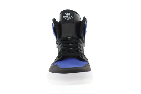 Supra Vaider 08044-475-M Mens Blue Synthetic Lace Up High Top Sneakers Shoes