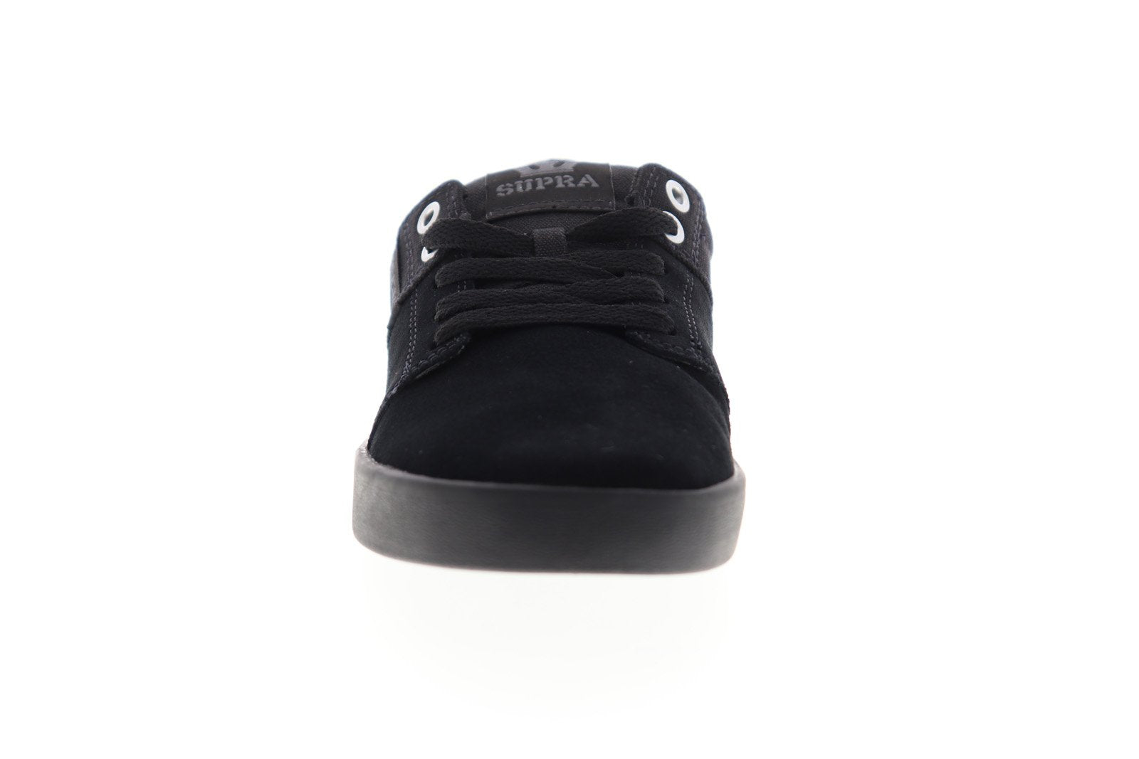Supra Stacks II 08183-008-M Mens Black Suede Low Top Skate