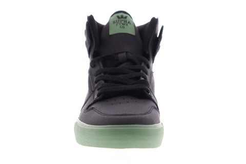 Supra Vaider Mens Black Synthetic High Top Lace Up Sneakers Shoes