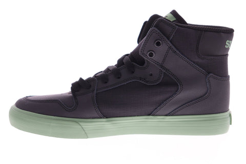 Supra Vaider Mens Black Synthetic High Top Lace Up Sneakers Shoes