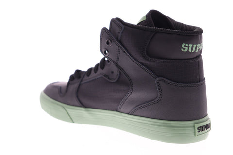 Supra Vaider Mens Black Synthetic High Top Lace Up Sneakers Shoes