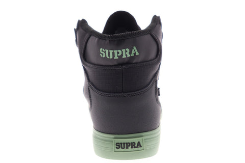 Supra Vaider Mens Black Synthetic High Top Lace Up Sneakers Shoes