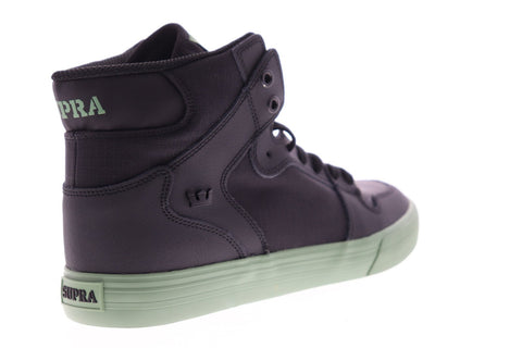 Supra Vaider Mens Black Synthetic High Top Lace Up Sneakers Shoes