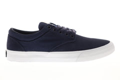 Supra Chino 08051-401-M Mens Blue Suede Low Top Lace Up Skate Sneakers Shoes