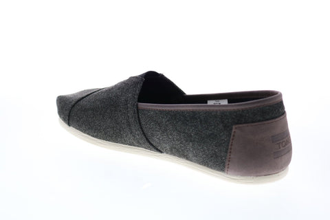 Toms Classic 10009204 Mens Black Canvas Loafers & Slip Ons  display picture 1
