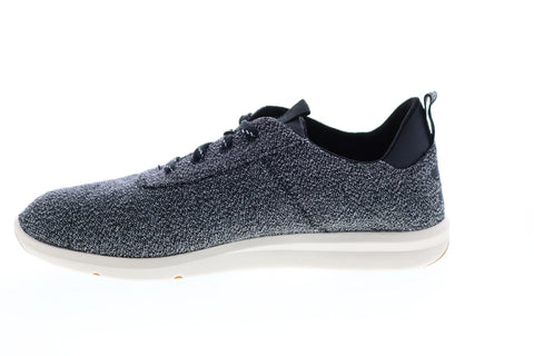 Toms Cabrillo 10012420 Womens Black Canvas Lace Up Lifestyle Sneakers Shoes