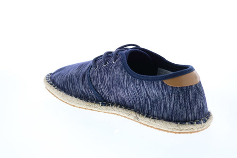 Toms Diego 10013215 Mens Blue Synthetic Lace Up Lifestyle Sneakers Shoes