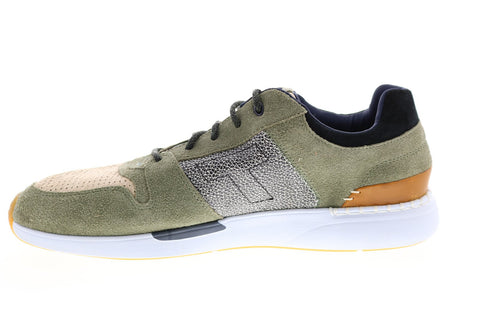 Toms Arroyo 10013222 Mens Green Suede Lace Up Lifestyle Sneakers Shoes