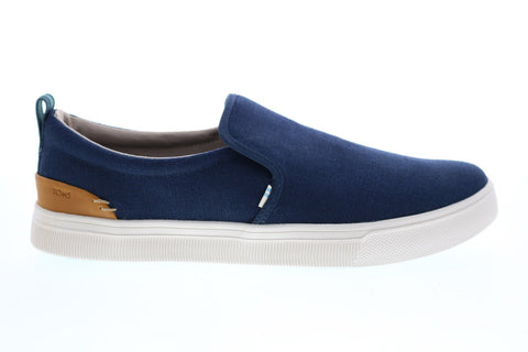 Toms TRVL Lite Slip-on 10013224 Mens Blue Canvas Slip On Lifestyle Sneakers Shoes