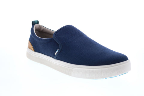Toms TRVL Lite Slip-on 10013224 Mens Blue Canvas Slip On Lifestyle Sneakers Shoes