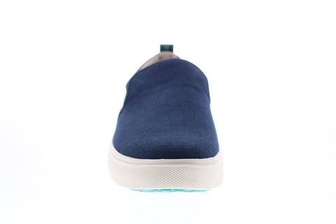 Toms TRVL Lite Slip-on 10013224 Mens Blue Canvas Slip On Lifestyle Sneakers Shoes