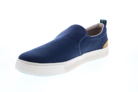 Toms TRVL Lite Slip-on 10013224 Mens Blue Canvas Slip On Lifestyle Sneakers Shoes