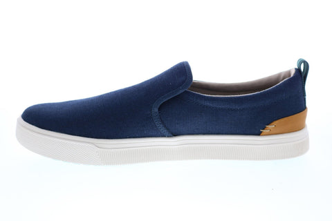 Toms TRVL Lite Slip-on 10013224 Mens Blue Canvas Slip On Lifestyle Sneakers Shoes