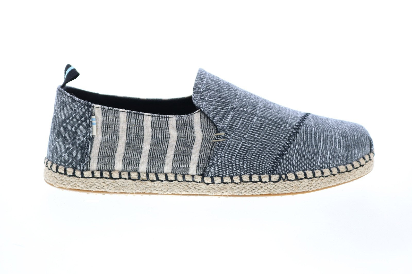 Toms Deconstructed Alpargata 10013290 Mens Gray Canvas Lifestyle