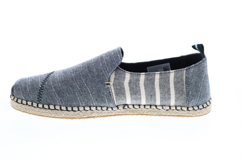 Toms Deconstructed Alpargata 10013290 Mens Gray Canvas Lifestyle Sneakers Shoes