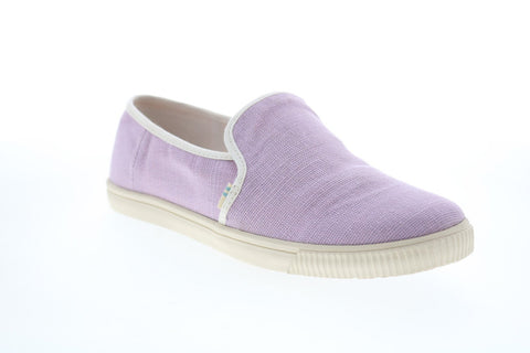 Toms Clemente 10013383 Womens Pink Canvas Slip On Lifestyle Sneakers Shoes