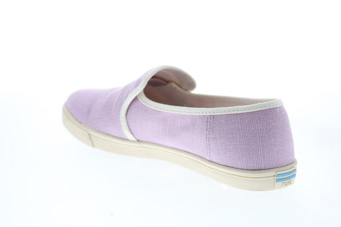 Toms Clemente 10013383 Womens Pink Canvas Slip On Lifestyle Sneakers Shoes