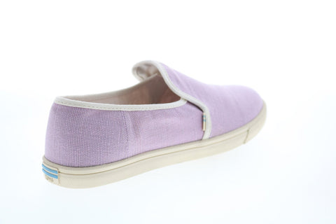Toms Clemente 10013383 Womens Pink Canvas Slip On Lifestyle Sneakers Shoes