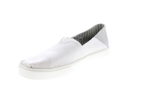 Toms Classic 10013461 Mens Beige Canvas Lace Up Lifestyle Sneakers Shoes